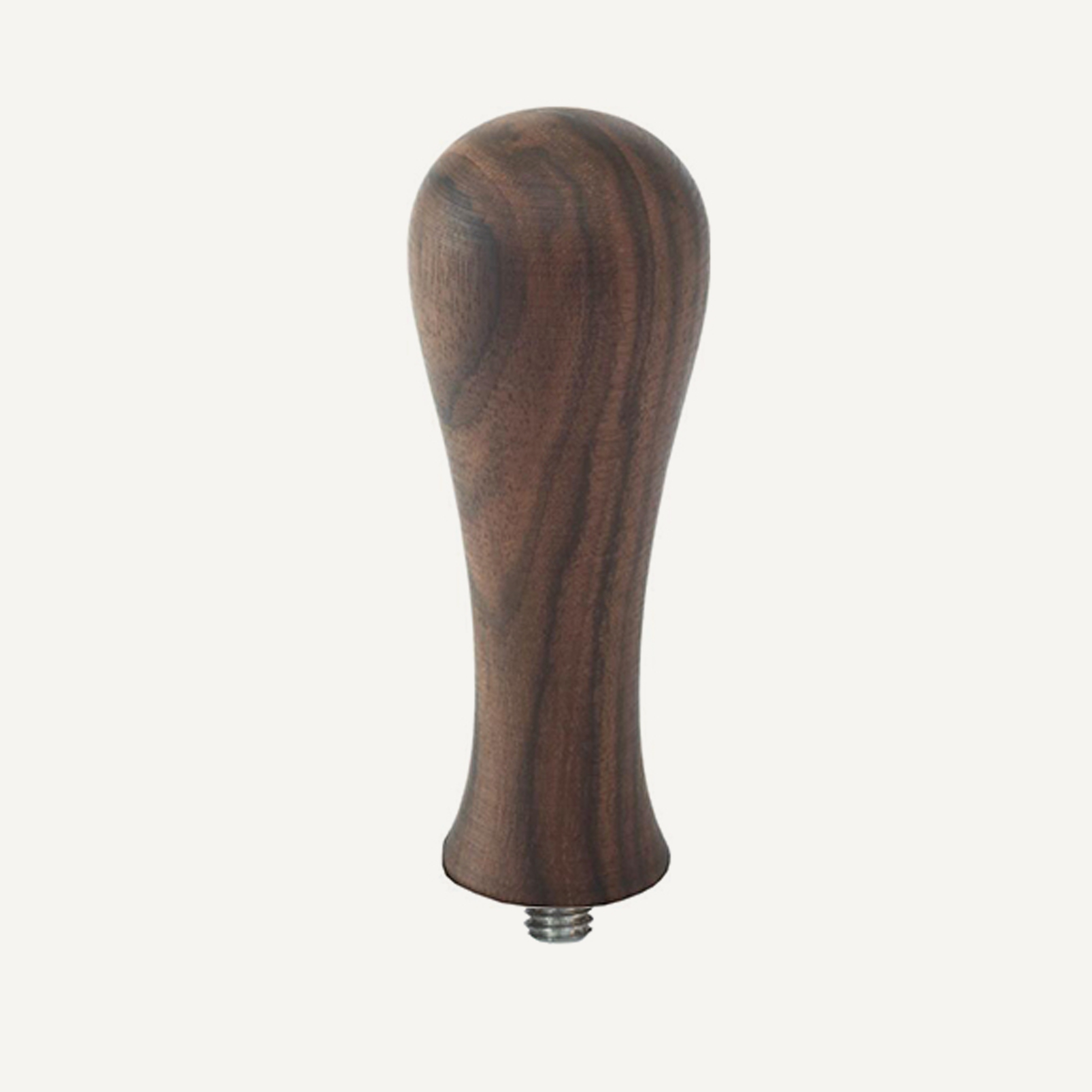 Tamper Griff Elegance Nussbaum