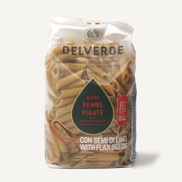 Penne con semi di lino 450g