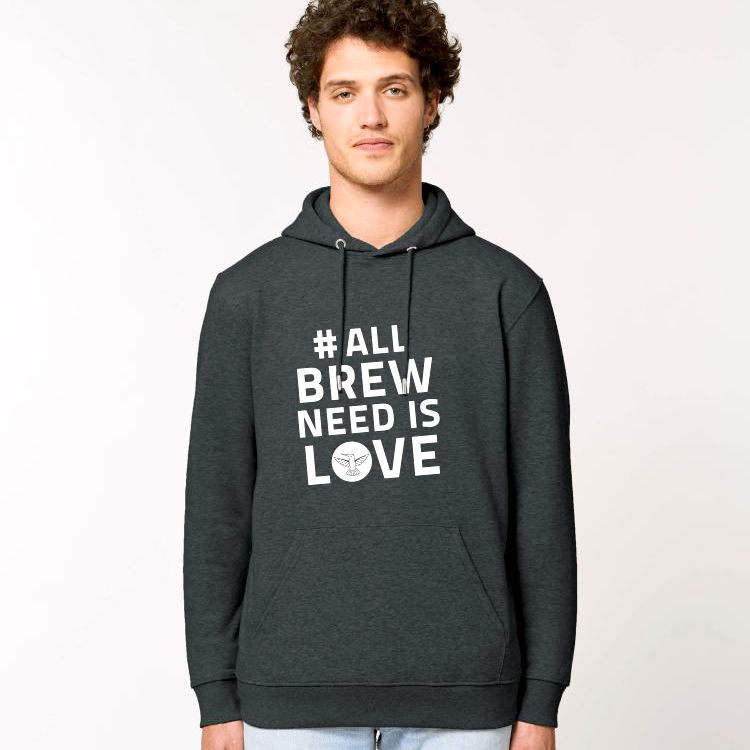 Hoodie Cruiser „All Brew need is Love”