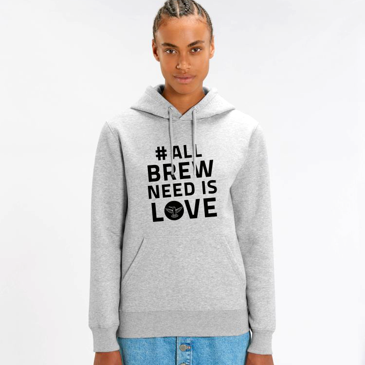 Hoodie Cruiser „All Brew need is Love”
