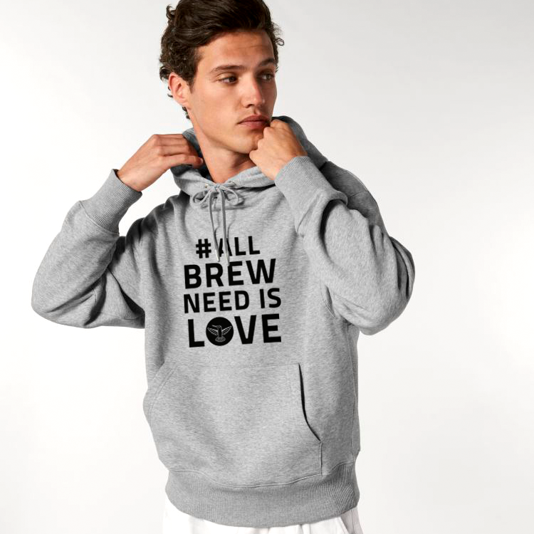 Hoodie Slammer „All brew need is love”