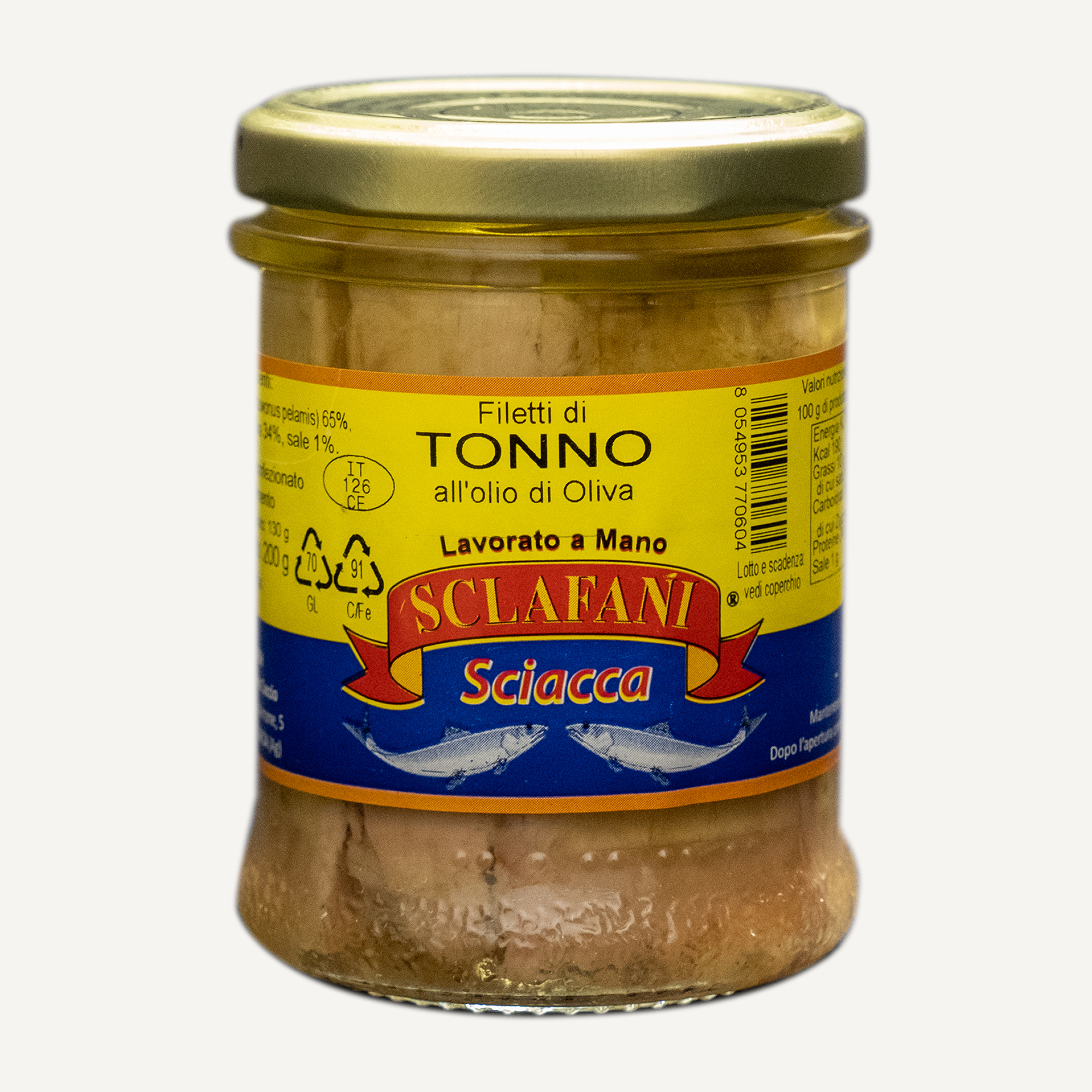 Thunfischfilet in Olivenöl, 200g