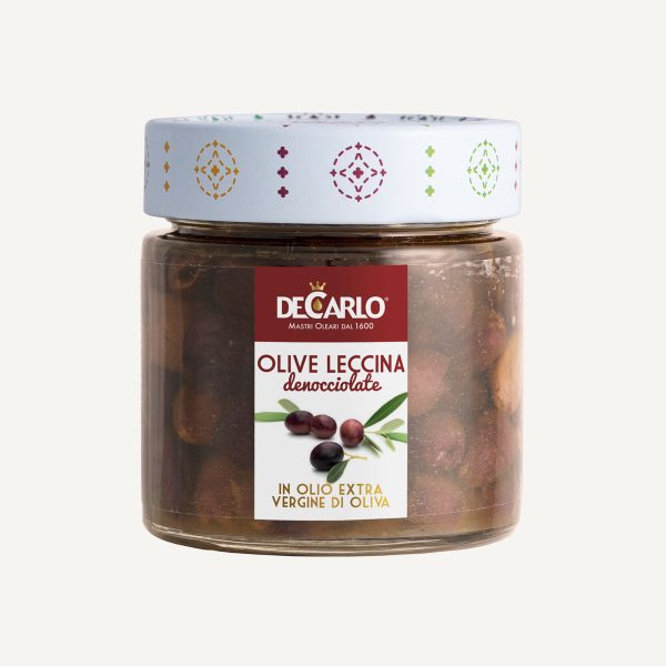 Olive Leccina Denocciolata in Olio 200g