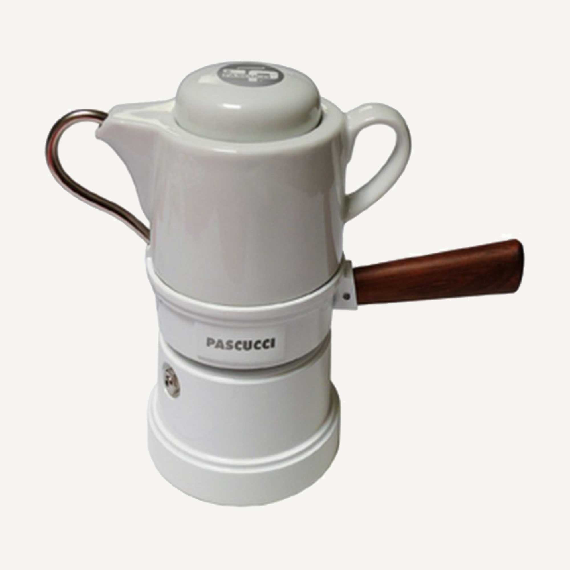 Caffettiera Goccia weiß 3 Tassen