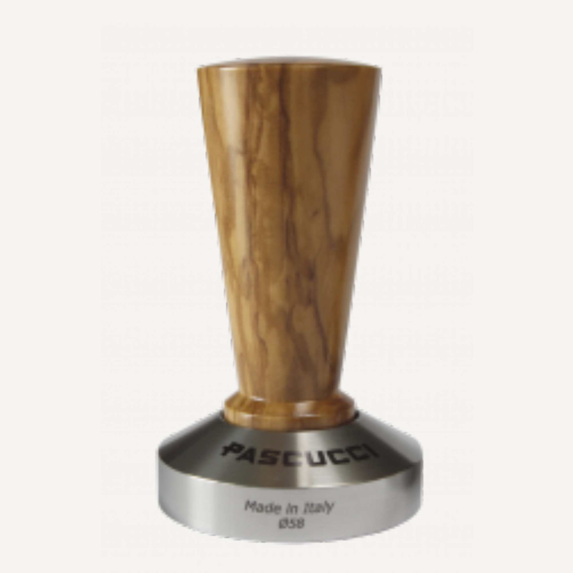 Tamper Olive Wood 58 mm