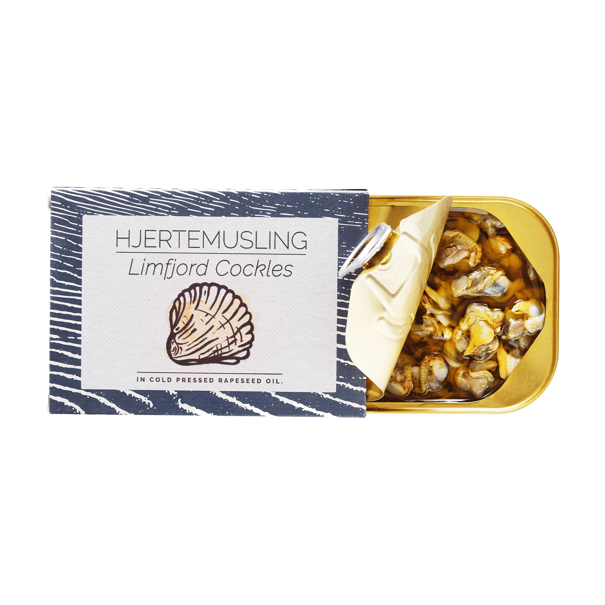 Herzmuscheln in Rapsöl, 110g